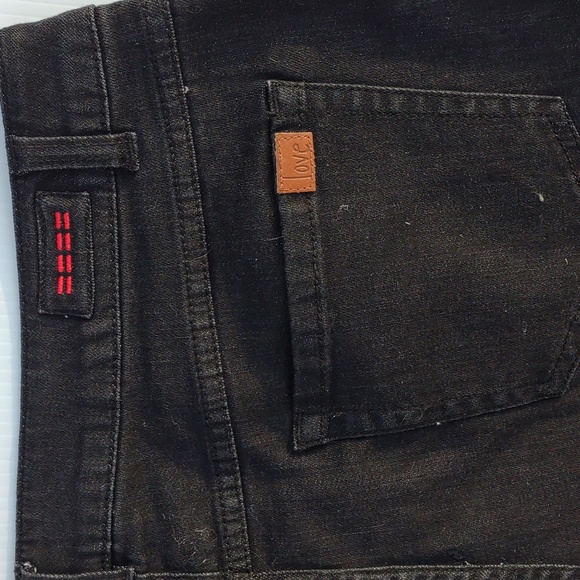 ๐ปPEACE, LOVE, WORLD โฎ๐ค๐ Missy Ankle Jean with Cheetah Cuff - Picture 10 of 15